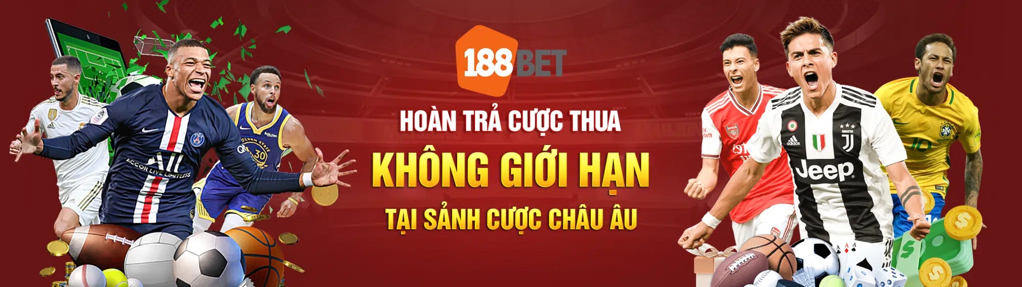 hoàn trả không giờ hạn 188bet